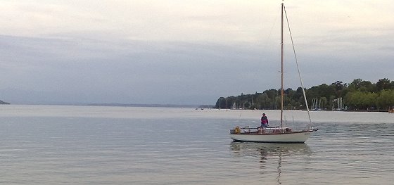 Segeln am Starnberger See