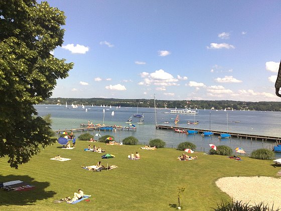 Badeplatz am Starnberger See