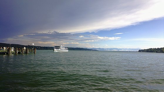 Arriving ship